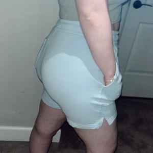 Blue shorts